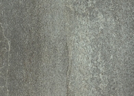 Серый цвет Каменный вид Порцелановая плитка 600 * 600 мм Стеклянный Конкавный и выпуклый укладка