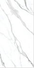 Белая плитка фарфора взгляда пола 1800x900mm цвета мраморная