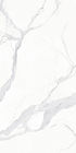 Мраморная плитка взгляда, плитка фарфора Каррары проверки качества дешевая белая современная для настила стены