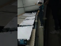 Производство фарфоровой плитки агат бежевый FP86A83