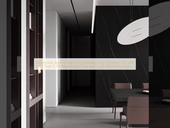 Жилой и коммерческий мармурно-подобный фарфоровый плитка с менее чем 0,1% поглощаемостью и высокой стойкостью к скольжению