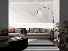 Высокая устойчивость к царапинам и простота ухода с керамической плиткой для пола для помещений