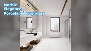 Плитка под мрамор для кухонь, ванных комнат