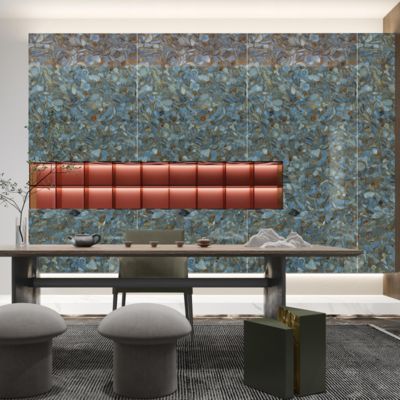 Высокопрочная к скольжению и устойчивая к царапинам внутренняя фарфоровая плитка для безопасных интерьеров