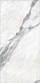 Фарфор кроет плитки черепицей Calacatta плитки фарфора Foshan размера 1200x2400 белые мраморные отполированные тонкие