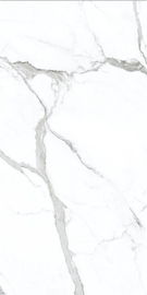 Белая плитка фарфора взгляда пола 1800x900mm цвета мраморная