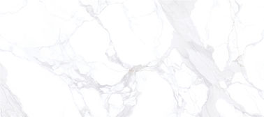Плитка 160*360cm фарфора размера белым мраморным выглядеть Calacatta дизайна плитки и стены пола фарфора живущей комнаты большая