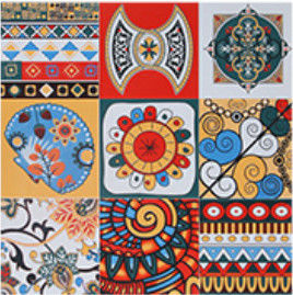 Красочный Matt Archaized плитки фарфора 600x600 10mm крытые