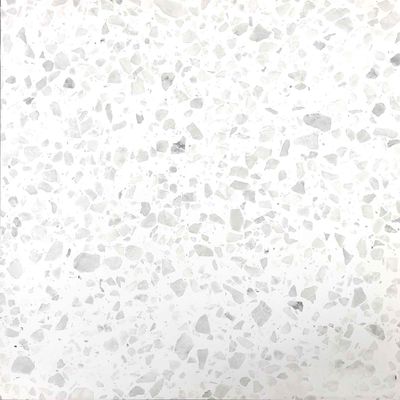 Офис вымощая справляется плитки камня Terrazzo 80x80cm белые